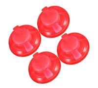 ORFOFE 4 pièces Protection Anti-poussière pour Détecteur de Fumée Lot de Couvercles Robustes Protège Les Dommages et Assure Un Fonctionnement des Capteurs Detectors pour Maison