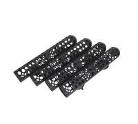 ORFOFE 4 Pièces Protection Chauffage Aquarium Coque Plastique Détachable Isolation Thermique Protège Poissons pour Chauffage Submersible Diamètre