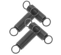 ORFOFE 4 Pièces Ressort de Porte pour Micro-ondes en Métal Noir, Kit de Remplacement Compatible pour Four à Micro-ondes, Assemblage de Verrouillage Fiable pour Usage Domestique