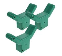 ORFOFE 4 Pièces Support de Branche D’Arbre en Plastique Vert, Réglable | Branches de Pêche Poirier, Bandes et Coussinets Inclus, Usage Verger Maison et Culture Horticole