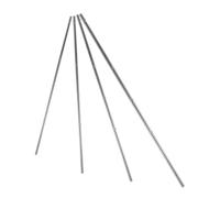 ORFOFE 4 pièces Tiges de Remplacement Fer pour Babyfoot Poignée Ergonomique Antidérapante Accessoires de Table Football pour Garçon Fille et Adultes Lot