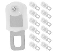 ORFOFE 40 Crochets de Tringle à Rideaux Lourds en Acier Inoxydable Roulettes Silencieuses pour Rails Coulissants Accessoires Robustes pour Rideaux Occultants, Coulisse de Rideau,