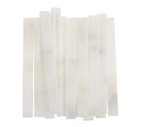 ORFOFE 40 Pièces Craie de Marquage pour Métaux Blanche, Crayon à Craie Plat de 12,5x1,2x0,4 Cm, Résistant et Polyvalent pour Soudage et Fabrication Industrielle