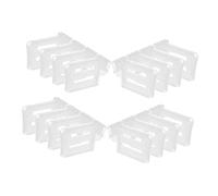 ORFOFE 4ensembles Diviseurs Réfrigérateur Ajustables Séparateurs Extensibles Pour Rangement De Condiments Optimisation De Espace Frigo