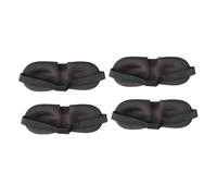 ORFOFE 4pièces Masque De Sommeil Confortable Lot De Masque Occlusif Léger Pour Sommeil Profond Et Apaisant Pour Voyages Et Détente
