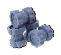 ORFOFE 4pièces Patins Antivibrations Réglables Pour Machine à Laver Lot De Amortisseurs De Chocs Et Réducteurs De Bruit Universelle Pour Sols Design Élégant Et