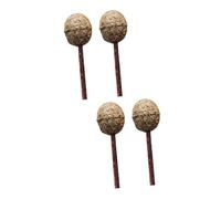 ORFOFE 4pièces Sucettes à Mâcher Catnip pour Jouet Polygonum pour Nettoyage Marron