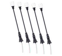 ORFOFE 5 pièces Lot de Lampes LED Blanches pour Décoration Maquette et Table Sable Accessoire DIY pour Chambre et Jouets Garçon Fille