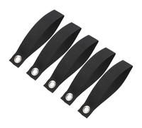 ORFOFE 5 pièces Sangles Arrimage pour Kayak et Canoë Sangles Noires Pratiques pour Fixation sous Capot Résistantes et Faciles à Utiliser Alternatives sans Point Ancrage