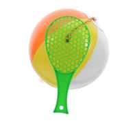 ORFOFE 5 Pièces Set Raquettes Tennis Garçon Fille avec Balles Gonflables Rebondissantes Paddle Ball Souple pour Piscine Plage Jeux Extérieurs et Intérieurs Adapté Aux Tout-Petits et