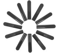 ORFOFE 50 Embouts Métalliques pour Lacets de Chaussures 5mm Noirs, Bloque-cordons Pratiques pour Accessoires Vêtements, Conseils DIY pour Fabriquer Soi-même Ses Lacets, Lot de 50 Pièces