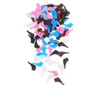 ORFOFE 50 Paires De Fixations En Silicone Pour Lunettes De Soleil Coussinets D'Oreilles De Rechange Embouts De Branches Grips Pour Branches De Lunettes Grips