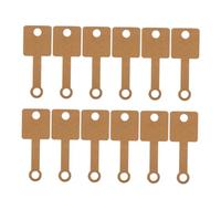 ORFOFE 50 pièces Cartes de Présentation Bijoux Autocollantes Pliables Carton Résistant pour Bracelets Colliers Boucles Oreilles Étiquettes Décoratives pour Emballage et Présentation de
