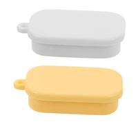 ORFOFE 50 Pièces Mini Snack Containers with Compartments Small Bento Lunch Boxes for Pretend Play Dollhouse Kitchen Toy DIY Crafting Set