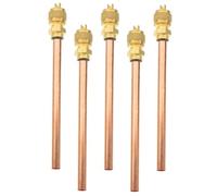 ORFOFE 5pièces Valves De Service Pour Réfrigérateur Et Climatiseur Accessoires De Remplissage Unidirectionnels Outils Pratiques Pour Systèmes De Réfrigération Économie Pour