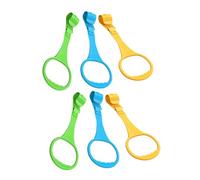 ORFOFE 6 pièces Anneaux de Traction pour Lit Garçon Fille Anneaux Aide Station Debout pour Tout-petits Supports Robustes pour Exercices de Force des Bras pour Équilibre et Stabilité