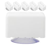 ORFOFE 6 Pièces Connecteurs Stabilisateurs pour Parc Garçon Fille avec Ventouses Antidérapantes Base Fixe Amovible pour Aire de Jeu Sécurisée Garçon Fille et Chiens