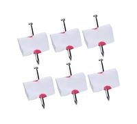 ORFOFE 6 pièces Halloween Trick Nail Prank Tool Lifelike Bloody Finger Prop Soft Texture for April Fool's Day and Masquerade Parties Couleur Aléatoire Couleur Aléatoire