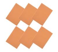ORFOFE 6 Pièces Patch Antidérapant en Caoutchouc Auto-adhésif pour Semelle de Chaussure, Facile à Appliquer, Résistant à L'usure, pour Occasions Spéciales et Bibliothèques