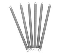 ORFOFE 6pièces Ressorts de Traction Acier Inoxydable avec Crochets Ouverts Ressorts Extension Robustes pour Gâche Électrique et Portillon Extérieur