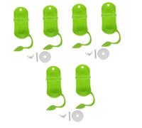 ORFOFE 6pièces Support De Seiche pour Oiseaux Étagère à Fruits Et Légumes pour Perruches Et Perroquets Accessoire Pratique pour Animaux De Compagnie