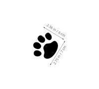 ORFOFE 8 Paires Stickers Patte de Chien pour Voiture Autocollants Décoratifs Imperméables PVC Rayures pour Voitures Camions Suv et Décoration Originale