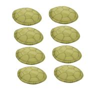ORFOFE 8 Pièces Carapace de Tortue EVA Légère et Ajustable pour Cosplay Halloween Accessoire de Costume Scénique Réaliste pour Fête et Carnaval