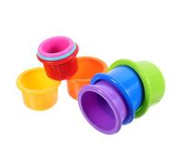ORFOFE 8 Pièces Jouet Tasse pour Lapin Cache-Nourriture Jouet à Empiler Tasse pour Lapin