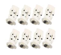 ORFOFE 8 Pièces Pet Leg Protector Socks for Small Dogs Knitted Urine Resistant Leg Warmers for Outdoor Cleanliness and Easy Maintenance Set