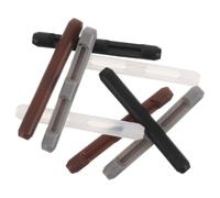 ORFOFE 8 pièces Silicone Temple Tips For Eyeglasses Non Slip Glasses Grips Soft Ear Cushions Comfortable Anti-slip Eyeglass Temple Sleeves For Secure Fit