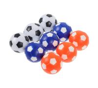 ORFOFE 9 pièces Balles de Football de Table Colorées Remplacement pour Jeu de Football de Table Mini Résistantes et pour Parties et Clubs