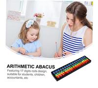 ORFOFE Abacus Arithmétique Plastique Éducatif Montessori pour Apprentissage des Mathématiques pour Étudiants et Enseignants
