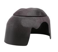 ORFOFE Abri Reptile Petit Cachette avec Bassin Céramique pour Tortues et Petits Reptiles Humidificateur Terrarium et Aménagement Décoration pour Habitat et Refuge