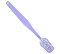 ORFOFE Accessoire Brosse à Dents Géante Décorative pour Fête Modèle Grand Format Violet en ABS Robuste Poils Floqués Accessoire Photo Original pour Cosplay et Animation de Soirée