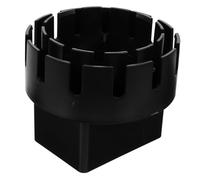 ORFOFE Adaptateur de Drainage Extensible pour Gouttière Connecteur Étanche pour Tuyau de Vidange de Maison et Véranda Raccord Flexible Noir