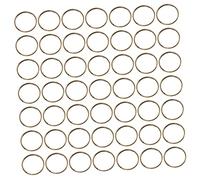 ORFOFE Anneaux Brisés en Acier Inoxydable pour Lustre et Perles Octogonales, 300 Pièces, Haute Rigidité, Design Spécial, pour Utilisation la Maison