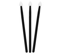 ORFOFE Applicateurs Silicone pour Maquillage des Yeux 3 Pièces Brosse Douce pour Ombre à Paupières en Déplacement Professionnel