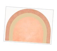 ORFOFE Autocollant mural têtes de lit murale fond d'écran stickers muraux sticker mural arc papier peint décoratif Bohême Tête de lit Protecteur décorer grand arc-en-ciel cambre