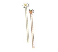 ORFOFE Autocollants de Mesure de Hauteur Décoratif et Réutilisable Lot de 2 Plusieurs styles en Pvc Mat Plusieurs styles pour Garçon et Filles pour Chambre ou Salle de Bain des Garçons et Filles