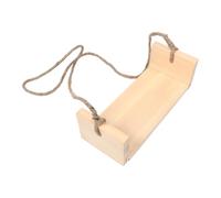 ORFOFE Balançoire pour Garçon Fille Siège Bois pour Séances Photo Accessoire de Fond DIY Né