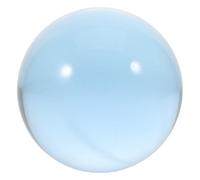 ORFOFE Balle de Jonglage Transparente en Résine 8 CM Bleu Équipement de Performance Acrobatique pour Adultes Boule Décorative Multifonctionnelle pour Spectacles et Entraînement