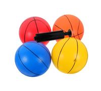 ORFOFE Balle Rebondissante Mini Basketball avec Pompe pour Garçon Fille Sportif Intérieur et Extérieur