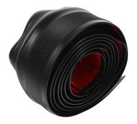 ORFOFE Bande Adhésive Antidérapante Noire 2M X 5Cm X 2,5Cm en PVC pour Marches d'Escalier, Adaptée aux Hôpitaux et Établissements Scolaires