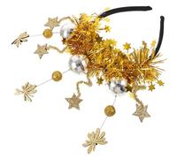 ORFOFE Bandeau Nouvel An avec Étoiles Disco et Boule à Facettes Accessoire Confortable et Plastique pour Fêtes Mariages et Anniversaires Cadeau pour Personnes de N’importe Quel Âge