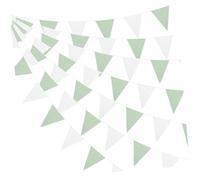 ORFOFE Bannière De Fanions Triangulaire De 12 M pour Décorations De Baby Shower Légère Et Polyvalente