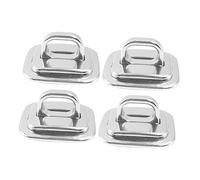 ORFOFE Base d'ancrage Sécurité Ordinateur Portable Polyvalente 4 Pièces, Compatibles Multiples Modèles, Antivol Robuste pour Bureau Et École, Dispositif Verrouillage Externe Stable Noir