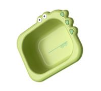 ORFOFE Bassine Bain Garçon Fille Portable Agrandie Surface Douce sans Bavures Design Cartoon pour Lavage Cheveux Bain et Mains Usage Pratique pour Garçon Fille