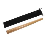 ORFOFE Bâton de Massage Bambou Naturel pour Muscles Portable Léger avec de Transport Soulagement Musculaire pour Jambes Dos et Visage