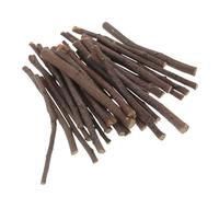 ORFOFE Bâtons à Mâcher Naturels pour Petits Animaux Lot Branches de Pommier pour Rongeurs Jouets à Mâcher Sûrs pour Hamsters et Lapins Bâtons de Dentition pour Soins Dentaires