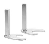 ORFOFE Béquille Arrière Moto en Aluminium U 14 CM - Paire de Supports Robustes pour Béquille Latérale Accessoire de Levage Stable pour Motos Sportives Stationnement Sécurisé en